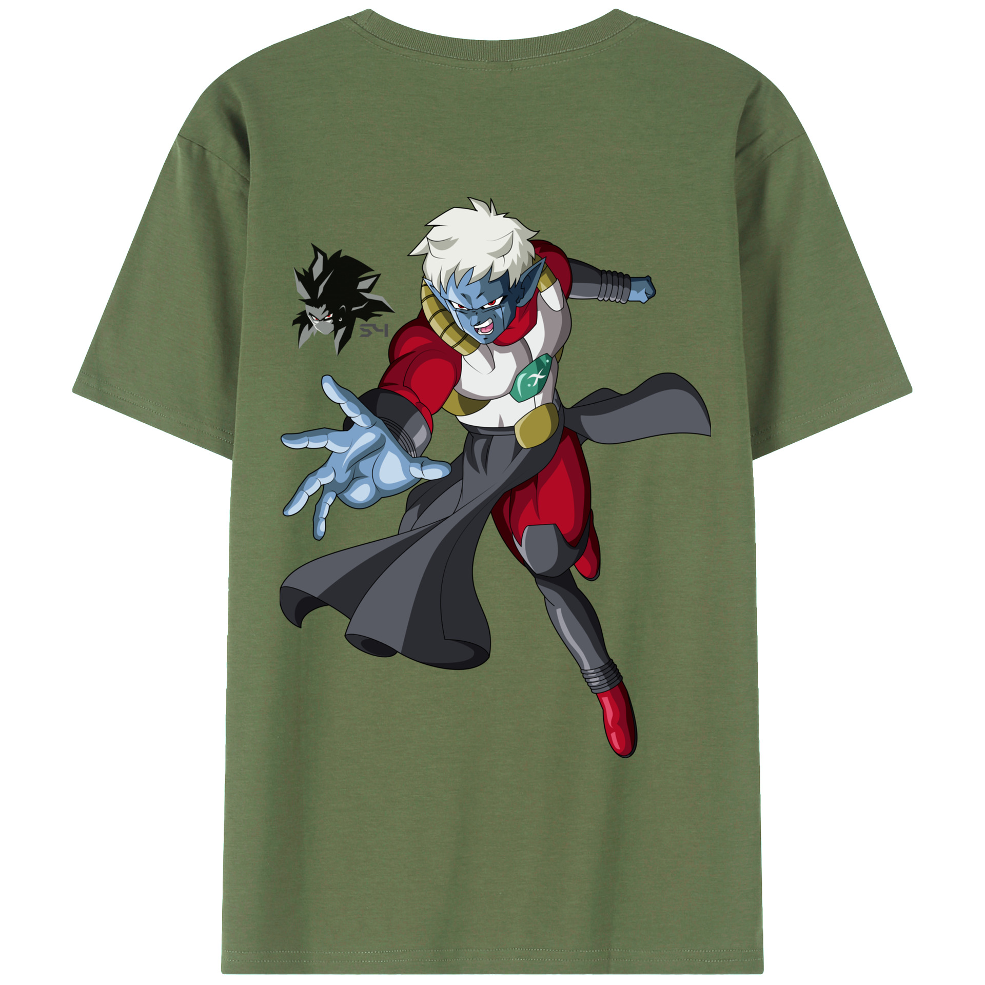 （画像用） ドラゴンボール DRAGON BALL 綿100％ メンズ半袖Tシャツ（バックプリント） 通気性